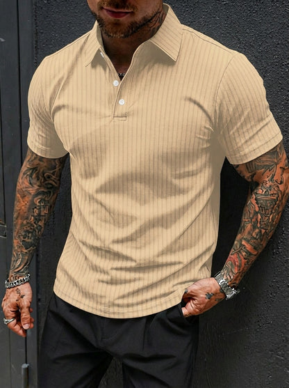 Rib Knit Polo