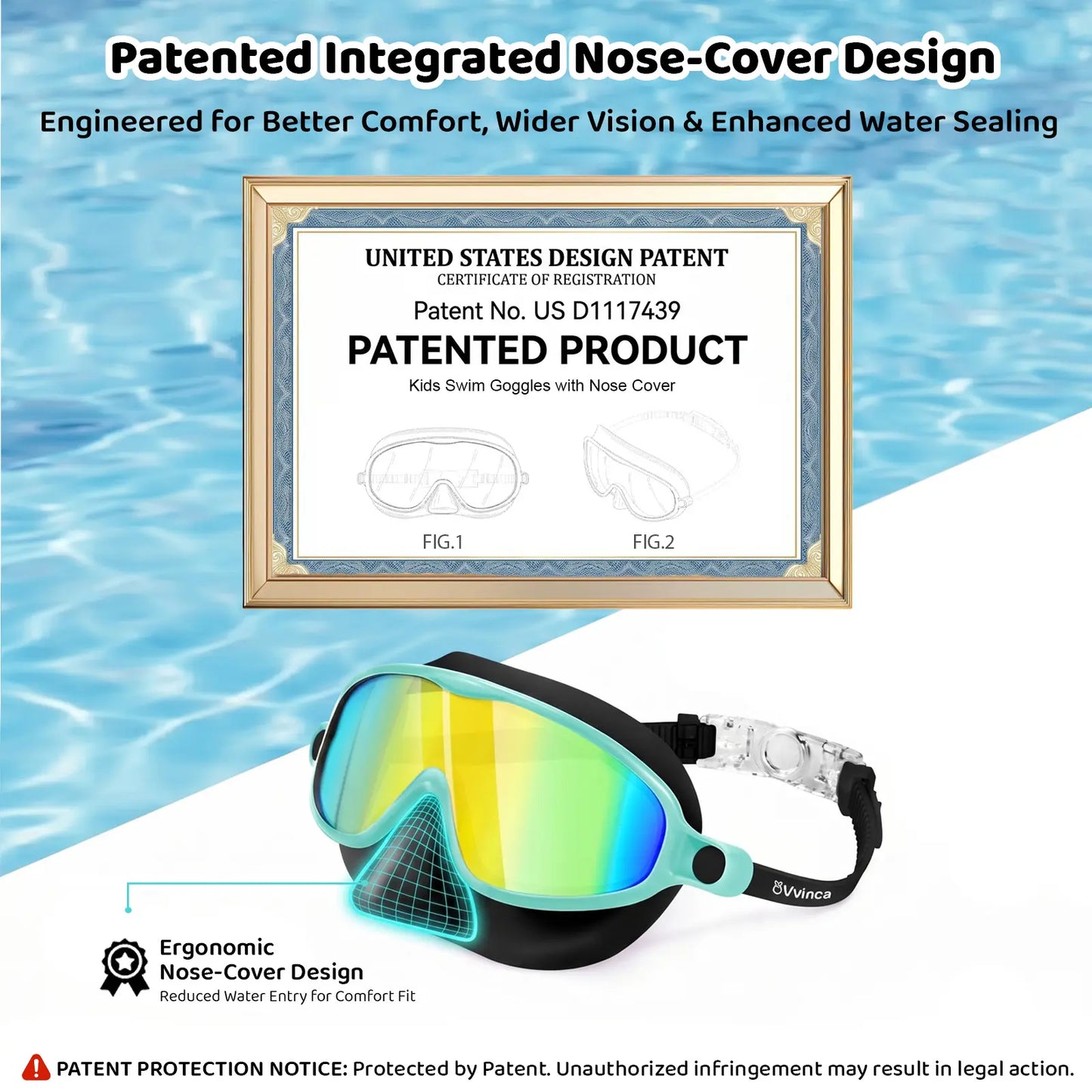 Otter Kids Swim Goggles