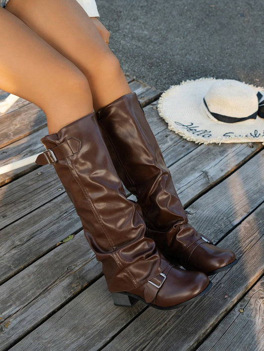 Fashion Leather Boots