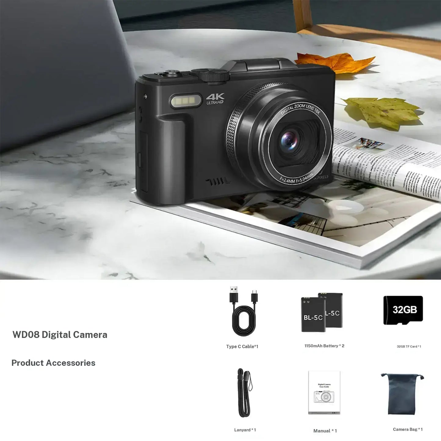 Lumi 4K Pocket Camera