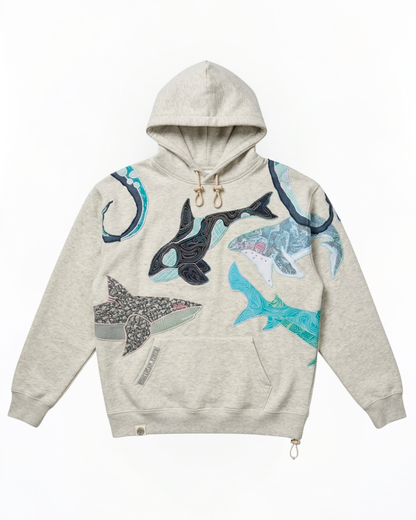 Aquiremum Ocean Hoodie - front