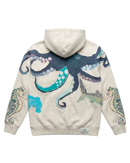 Aquiremum Ocean Hoodie - back