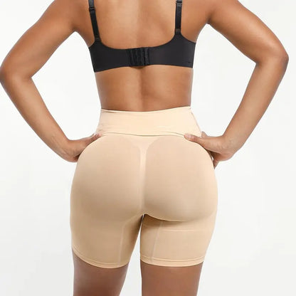 Selene Sculpting Shorts nude back