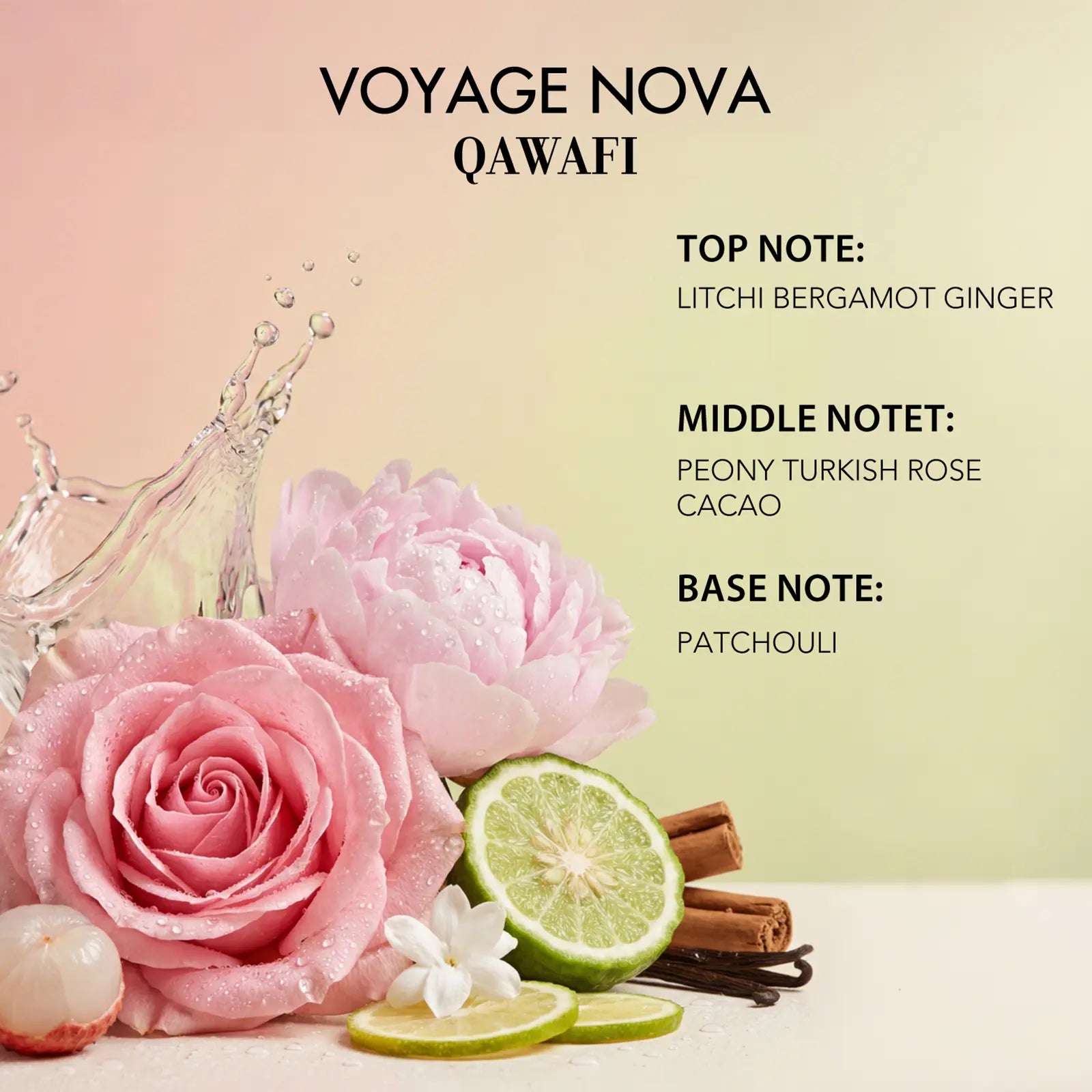 Voyage Nova scent notes