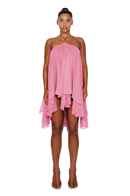 Cloudfall Halter Dress