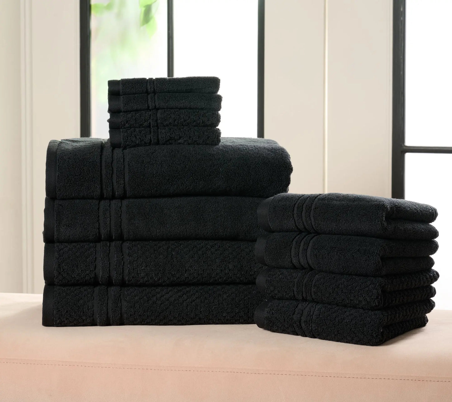 12-pc 100% Cotton Towel Set