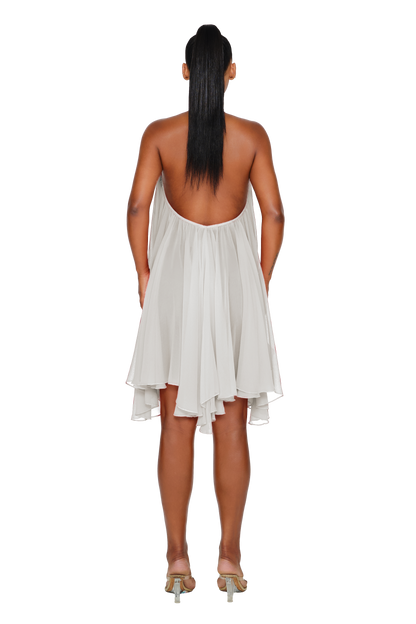 Cloudfall Halter Dress