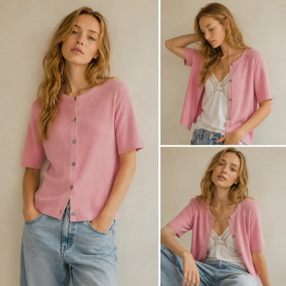 Cassia Ribbed Cardigan