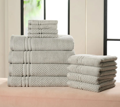 12-pc 100% Cotton Towel Set