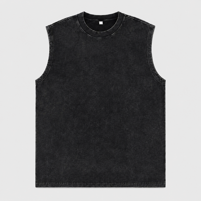 Vintage Wash Sleeveless Tee