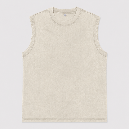 Vintage Wash Sleeveless Tee