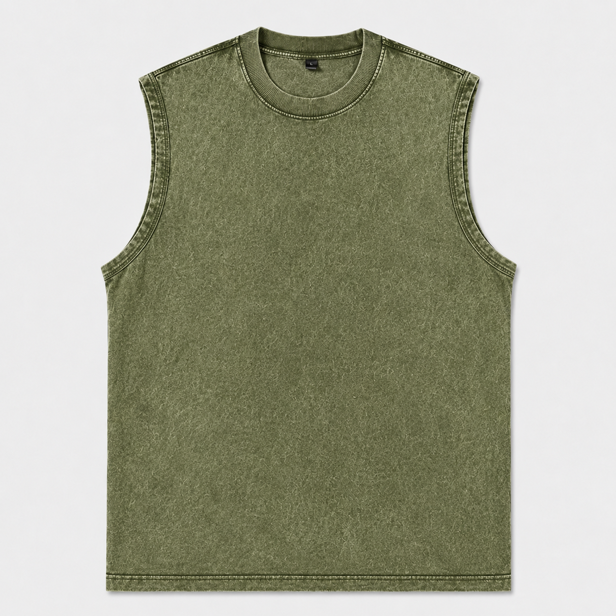 Vintage Wash Sleeveless Tee