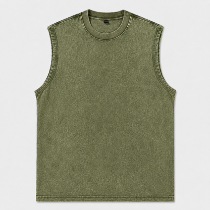 Vintage Wash Sleeveless Tee