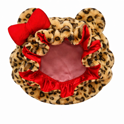 Leopard Silk Bonnets