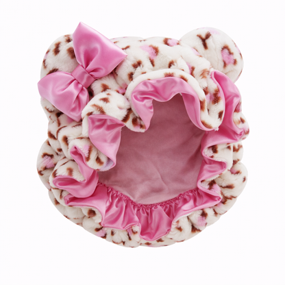 Leopard Silk Bonnets