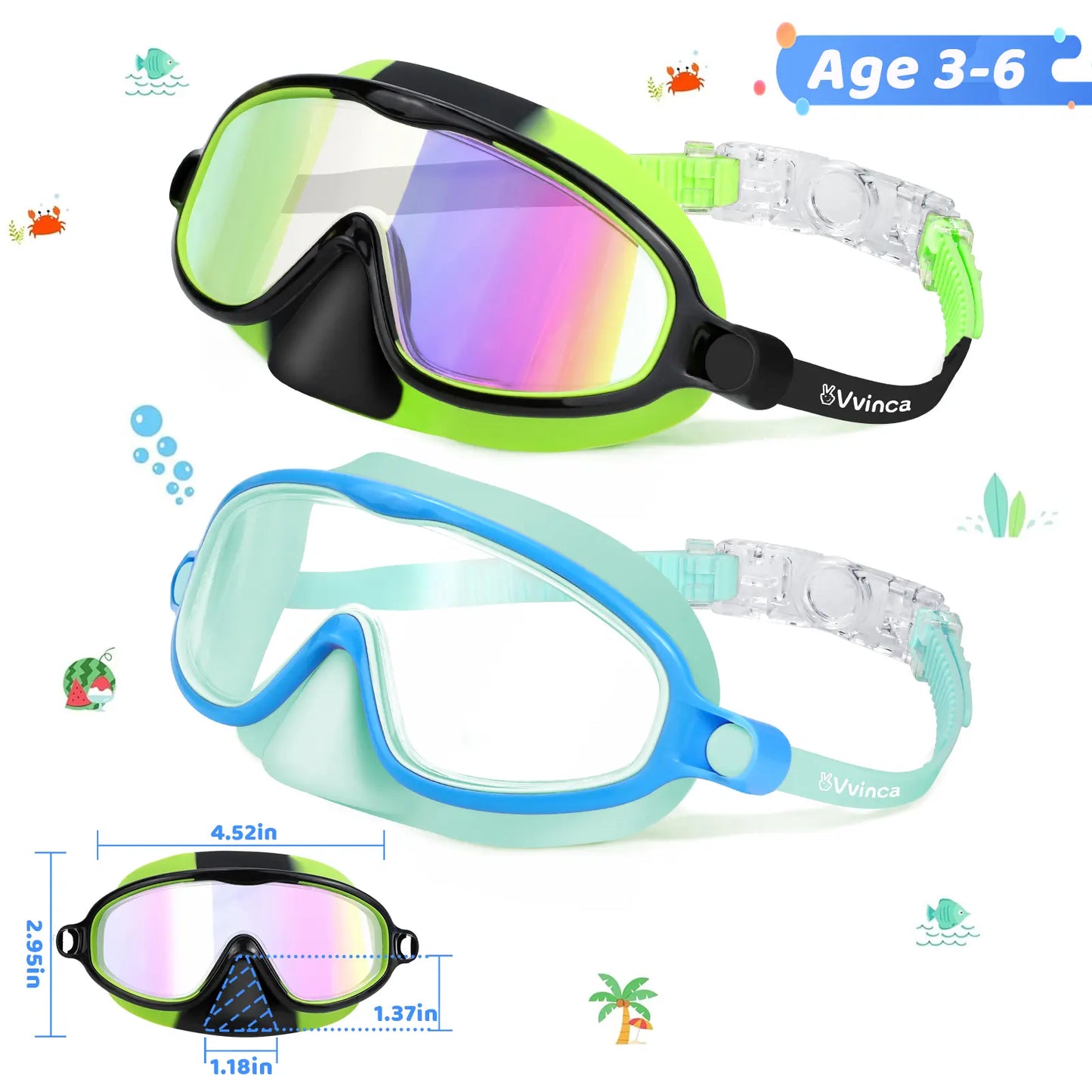 Otter Kids Swim Goggles