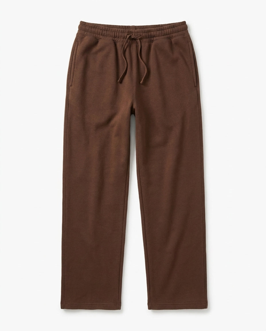 Heavyweight Essential Sweatpants - Brown