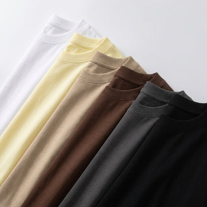 Longline Essential Crew Tee - all colors