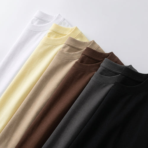 Longline Essential Crew Tee - all colors